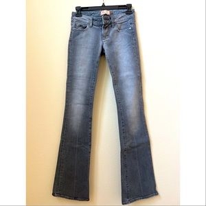 Paige flare leg denim